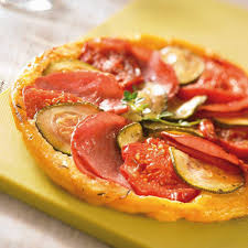 Recette Tatin De Courgette Et Tomate Au Thym Et Bacon Grille Recette Bacon Grille Tatin De Legumes Recettes De Cuisine