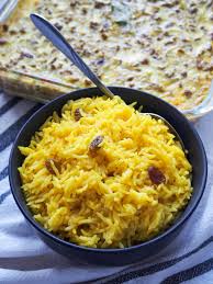 Add rice and stir until the rice is completely coated with the spice mixture. South African Yellow Rice Caroline S Cooking