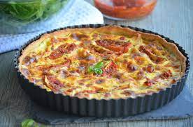 Quiche A L Italienne Jambon Tomates Confites Mozzarella Basilic Le Blog De C Est Nathalie Qui Cuisine