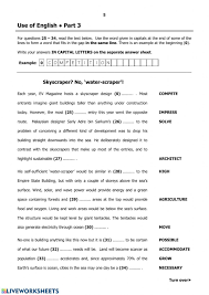 Word Formation Interactive And Downloadable Worksheet You Can Do The Exercises Online Or Download The Worksheet As Pdf Word Formation Words Exam