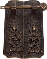 Amazon.com: Antique Drawer Pendant Pulls Vintage Chinese Style Engraved  Brass Book Cabinet Pull Handle High Hardness for Dressers Wardrobes : Tools  & Home Improvement