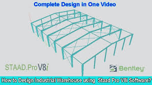 When to use a roof truss roof trusses are characterized by an economic use of construction materials (timber, steel). How To Design Industrial Warehouse Using Staad Pro V8i