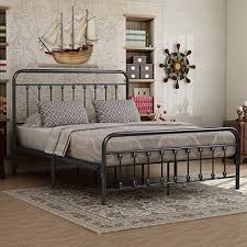 We did not find results for: Elegant Home Products Victorian Vintage Style Platform Metal Bed Frame Foundation Headboard Footboard Heavy Duty Steel Slabs Queen Size Silver Gray Textured Charcoal Finish Black Silver Queen Walmart Com Walmart Com