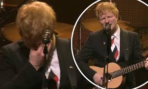 Visiting hours ed sheeran this emotional ode to a departed loved one was debuted live at the state funeral of renowned australian music promoter michael gudinski, where sheeran performed. Ed Sheeran Breaks Down In Tears As He Performs Emotional Song About Daughter Lyra At Funeral Daily Mail Online