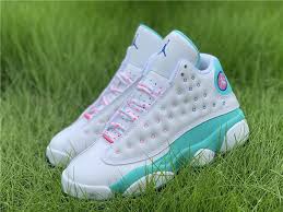 2020 Air Jordan 13 Gs Aurora Green For Girls 439358 100 In 2020 Air Jordans Jordan 13 Jordans