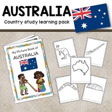 This Contains Learning Materials For Introducing Australia To Children From 3 Years And Older It Contain Continents Activities Activities Preschool Activities