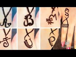 Getty images / design by dion mills thinking about getting a new—or your first—tat. Download Part 3 Youtube S Best Alphabet Mehndi Designs Abcd Mehndi Design A To Z Letter Tattoo 2021 Mp4 3gp Hd Naijagreenmovies Fzmovies Netnaija