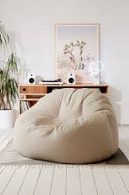 Larson Soft Lounge Chair Bean Bag Living Room Girl Bedroom Decor Comfortable Living Room Chairs