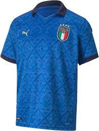 Wales zieht mit italien ins achtelfinale ein • am letzten spieltag der gruppe a profitiert italien beim 1:0 von einer roten karte gegen wales. Shirt Puma Italien Home Em 2021 Kids Top4football Ie