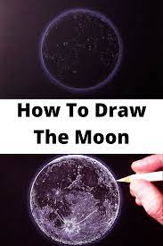 A dream can take you we can't hear you if you're not talking about how fabulous chang'e is. How To Draw The Moon Lethal Chris Drawing Moon Drawing Realistic Drawings Drawings