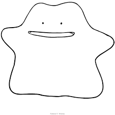 These are your 4th of five sets of black and white cartoon coloring of foongus 590 to mienshao 620. Ditto Coloring Page Free Coloring Library