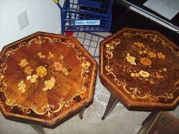 Inlay Wood Italian With Music Boxes Inside Of The Lids Marketri