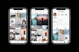 Iphone 11 pro mockup available free in photoshop psd, sketch and figma formats. Free Instagram Mockup 2020 Psd Sketch Figma Mockupbase