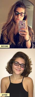 Our ultimate guide to short hairstyles and haircuts will help you find a haircut you'll love. 10 Girls Before And After Cutting Their Hair Short Vs Long Hair Pictures