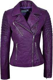 Smart Range New Ladies 9334 Fashion Designer Biker Style Real Soft Lambskin Leather Jacket Uk 14 Us 10 Pu Real Leather Jacket Fashion Clothes Women Fashion
