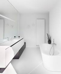 moderne badkamer met een strakke gietvloer badkamer modern badkamer design badkamer