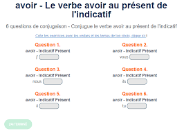 Maybe you would like to learn more about one of these? Ortholud Com On Twitter Exercice De Conjugaison Le Verbe Avoir Conjugue Le Verbe Avoir Au Present De L Indicatif Https T Co Fwtnadryxj