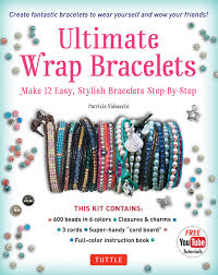 Two sizes available to choose from. Ultimate Wrap Bracelets Kit Instructions To Make 12 Easy Stylish Bracelets Includes 600 Beads 48pp Book Closures Charms Cords Video Tutorial Valsecchi Patrizia Attini Antonio 9780804846172 Amazon Com Books