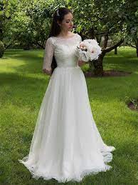 Long Sleeve A Line See Through Cheap Wedding Dresses Online Wd340 In 2020 Lace Bodice Wedding Dress Bridal Dresses Lace Bodice Wedding Dress