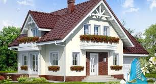 Casa de vis cu mansarda si garaj. Casa Mica Cu Mansarda Si Doua Balcoane Ideiamenajari Ro