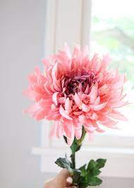 Mauve Pink Chrysanthemum Stem Faux Flowers Afloral Com Cosmos Wedding Flowers Fall Wedding Bouquets Purple Chrysanthemum Flower