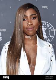 Sevyn Streeter attending the "Can't Stop, Won't Stop: A Bad Boy Story"  premiere held at the Writers Guild of America in Los Angeles, USA Stock  Photo