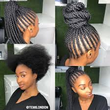 Pin By Stuffy Smith On Natural Hair Beauty Natural Hair Styles Feed In Braids Ponytail Cornrows Natural Hair