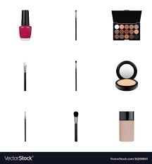 concealer varnish and vector image