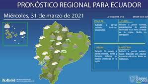 Clima y pronóstico del tiempo. Este El Pronostico Del Clima En Ecuador Para Semana Santa