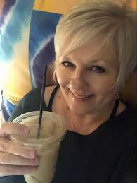 Enjoying evening coffee and tunes