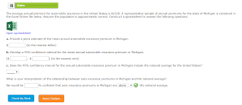 This is based on rates collected from the state's providers for a typical driver. Solved Video The Average Annual Premium For Automobile In Chegg Com