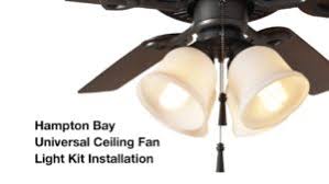 My hampton bay ceiling fan light fixture does not work i connected the blue wire to the black and the white to the white ,but the light does not work. Hampton Bay Ceiling Fan Light Kits Ceiling Fan Support Technical Help Fan Troubleshooting