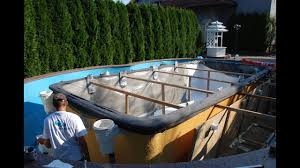 9 Poolsfactory Group Gfk Pool Schwimmbecken Poolmontage Bodenplatte Pool Installation Youtube