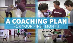 A Coaching Plan For The First Month Of The Volleyball Season The Art Of Coaching Volleyball Volleyball Skills Coaching Volleyball Volleyball Practice
