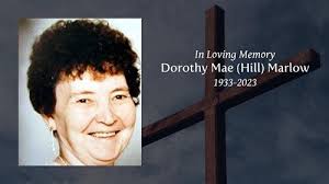 Dorothy Mae (Hill) Marlow Obituary
