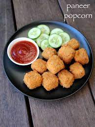 Paneer Popcorn Recipe Paneer Snacks Recipe Paneer Starter Recipe Starters Recipes Recipes Paneer Snacks