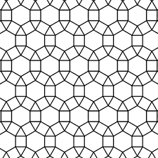 Tessellation With Hexagon Triangle And Square Coloring Page Free Printable Colo Geometric Coloring Pages Free Printable Coloring Pages Tessellation Patterns