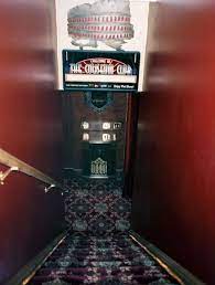 Would Love To Do This In Our Stairwell Into The Home Theater Home Theater Basement Stairs Basement Stairs Remodel