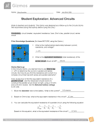 Browse parallel circuits resources on teachers pay teachers,. Advanced Circuits Se Gershater Studocu