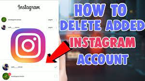 Once you log out, you will see multiple accounts on the home screen of. How To Remove Delete An Added Instagram Account 2021 Delete Added Instagram Account Insta Tricks Youtube