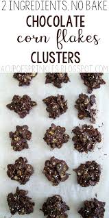 Chocolate Corn Flakes Clusters Recette Rose Des Sables Rose Des Sables Chocolat Recette Sans Cuisson