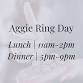 Aggie Ring Day Hours — Ronin Farm & Restaurant