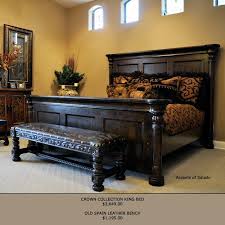 Crown Collection King Bed Fnr819 Tuscan Bedroom Tuscan Bedroom Furniture Tuscan Furniture