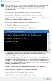 Click add and enter the username for that account. Command Line Parameters For Remote Desktop Connections In Windows 10