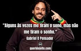 Gabriel O Pensador Pensadores O Pensador Gabriel