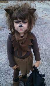 30 Diy Halloween Costume Ideas Halloween Makeup For Kids Werewolf Costume Kids Costumes