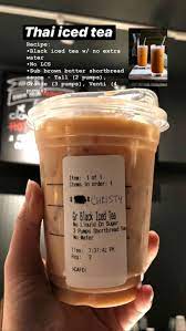 Barista Reveals How To Get Milk Tea And A White Rabbit Frap At Starbucks Healthy Starbucks Drinks Starbucks Drinks Recipes Secret Starbucks Drinks