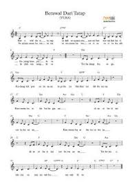 Resensi Musik Partitur Lagu Not Balok Angka Indonesia Barat Lagu Musik Psikologi