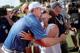 After they got engaged on 2017's christmas eve, they married in 2018. Know About Annie Verret The Wife Of American Professional Golfer Jordan Spieth Married Biography