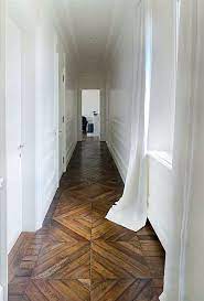 A Long Narrow Hallway Help For A Dark Scary Mess Narrow Hallway Long Narrow Hallway Flooring